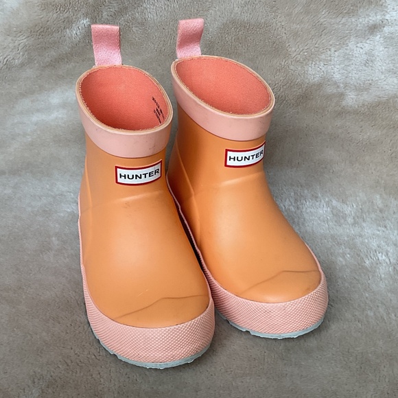 Hunter Other - Hunter Play Short Kids Boots Size 12 orange